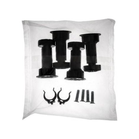 Lot de 4 pieds de meuble réglables H 15 cm