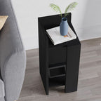 Table de chevet 25x27x60h gauche couleur noir Elos