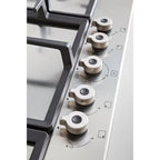 Piano cottura Bertazzoni P755CPROX a gas da 75 cm. 5 zone con dual wok centrale inox