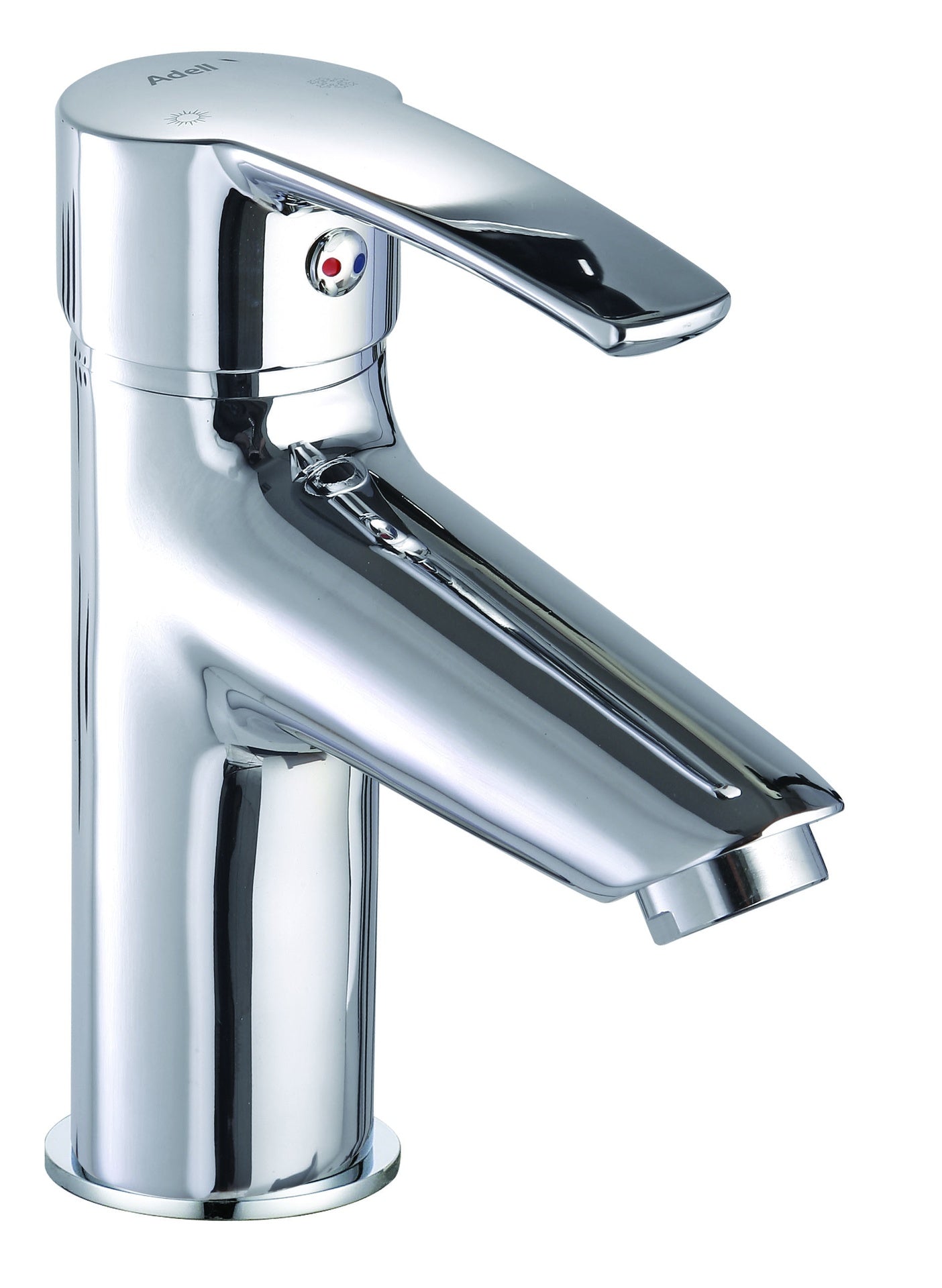 Mitigeur de bidet chromé Dynobis avec aérateur pivotant