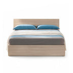 Letto matrimoniale contenitore in legno colore olmo - Manitoba