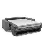 Divano letto 3 posti tessuto Penelope22 grigio Crien