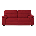 Divano 3 posti tessuto Roma18 colore bordeaux 211x98x92h Alenda