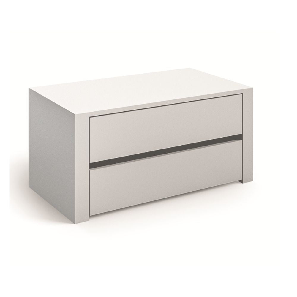 Cassettiera interna per armadio con 2 cassetti colore bianco 77,8x43H cm - Alice