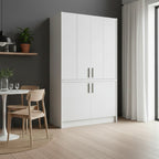 Cucina a scomparsa completa di elettrodomestici bianco 125 cm - Fold