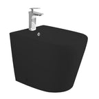 Bidet a pavimento nero opaco YJ-1380FMB