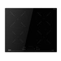 Piano cottura induzione 4 zone di cottura 60 cm. touchscreen frontale nero Teka IBC64115SSMBK