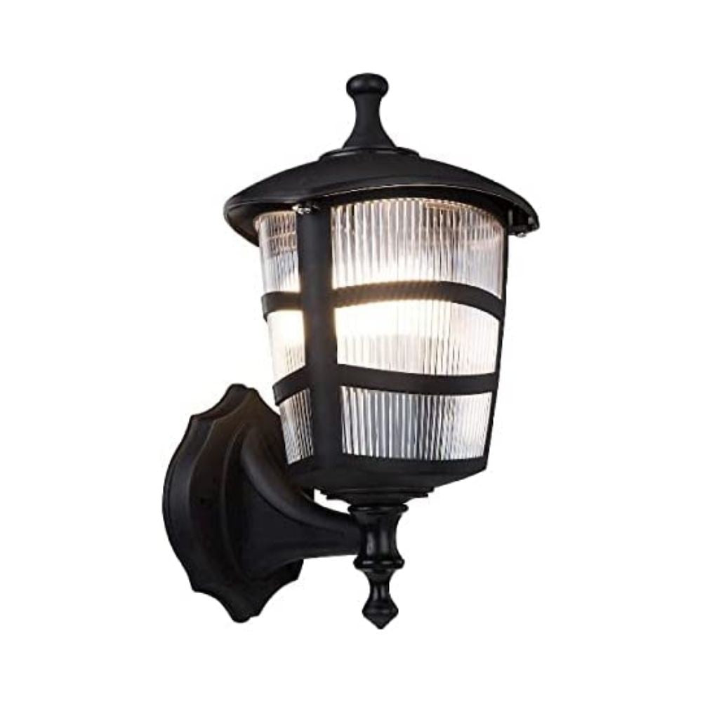 Applique murale triangulaire noire en ABS MDL3114