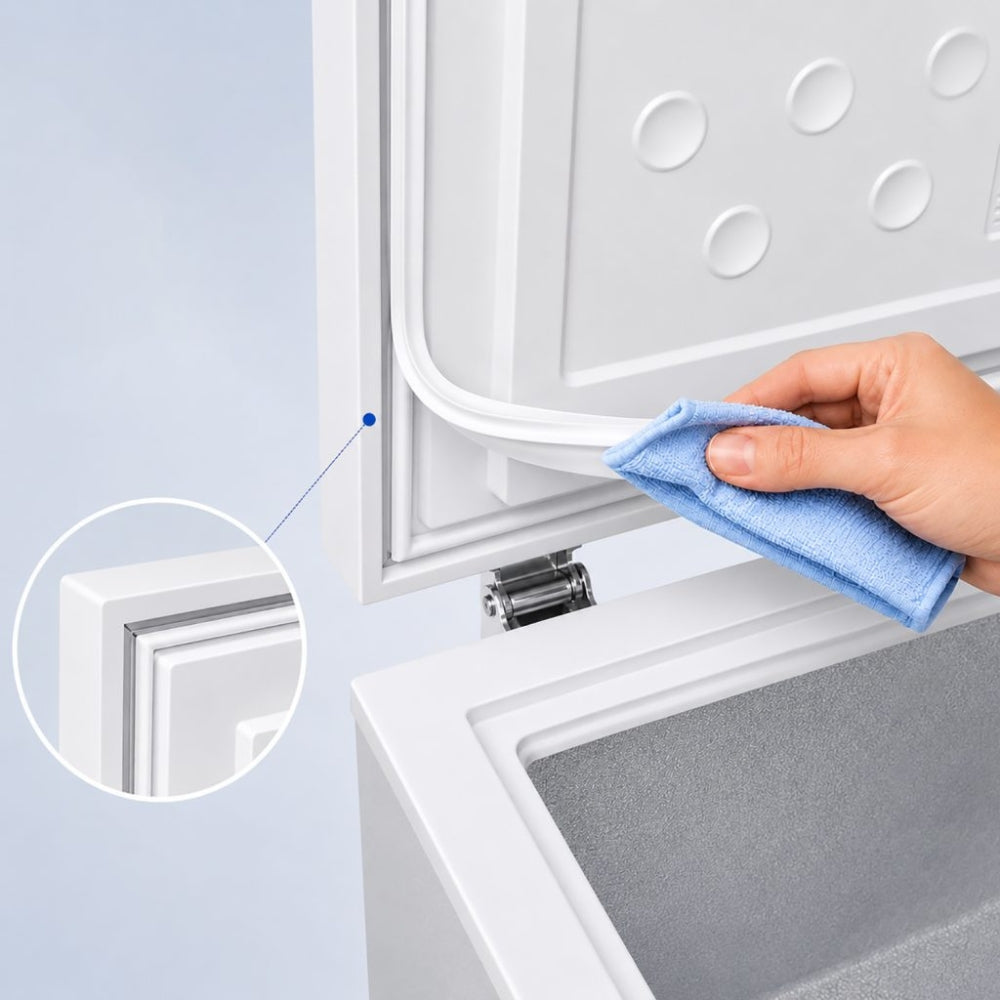 Congelatore a pozzetto inverter 249 litri bianco classe E Daya DMCP249IME