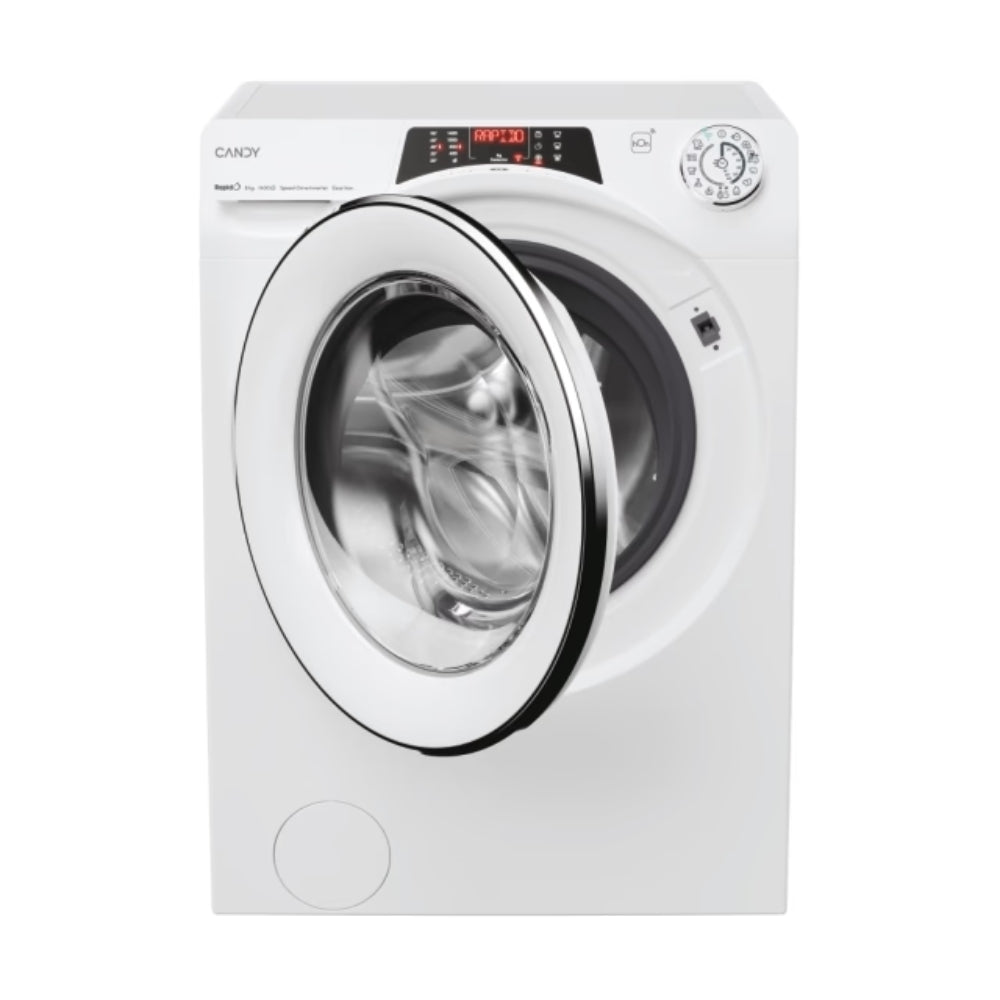 Lavatrice libera installazione 8 kg 1400 giri 16 programmi classe A bianco Candy RO1486DWMCT1S
