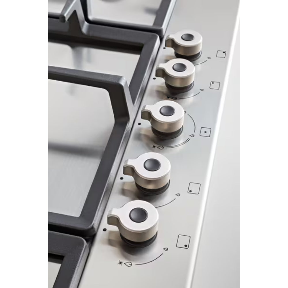 Piano cottura Bertazzoni P905CPROX a gas 90 cm. 5 zone dual wok centrale inox