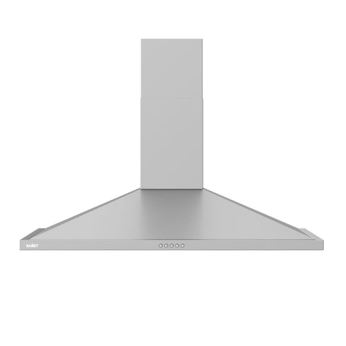 Cappa a piramide inox 90 cm con luce LED - Samet Eolo