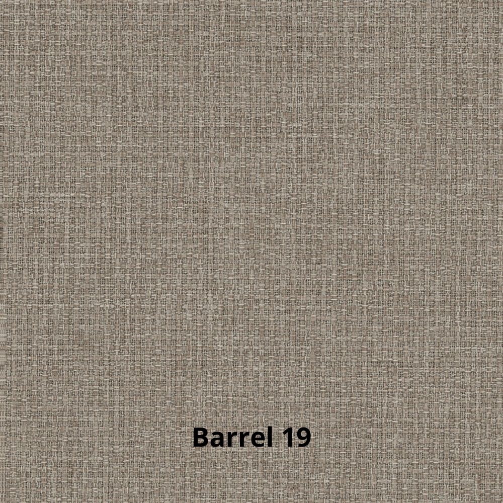 3-Sitzer Schlafsofa Kriog Stoff Barrel19 taupe 197x96x90h