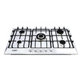Piano cottura 5 fuochi gas ghisa in acciaio inox Apollo90 Samet