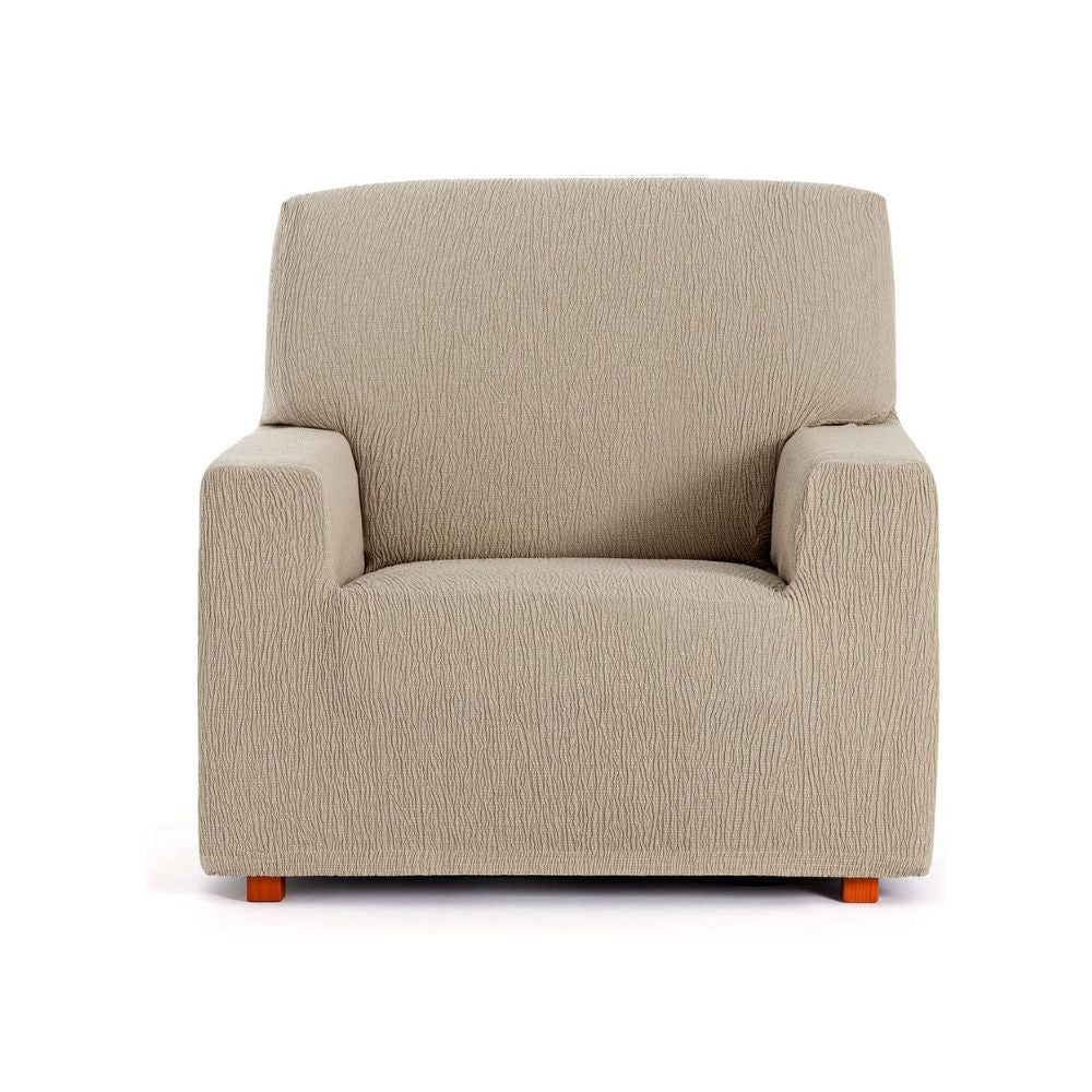 Copripoltrona elastico colore beige 80/110 cm Troya