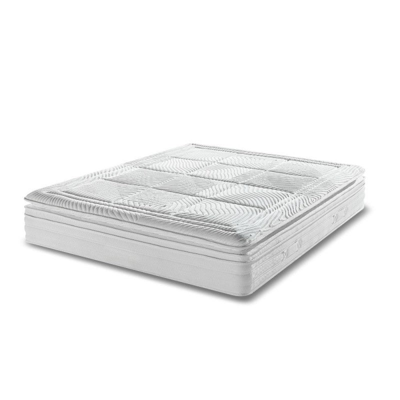 Materasso matrimoniale memory foam doppio strato molle insacchettate 160x190x30H cm - Delia