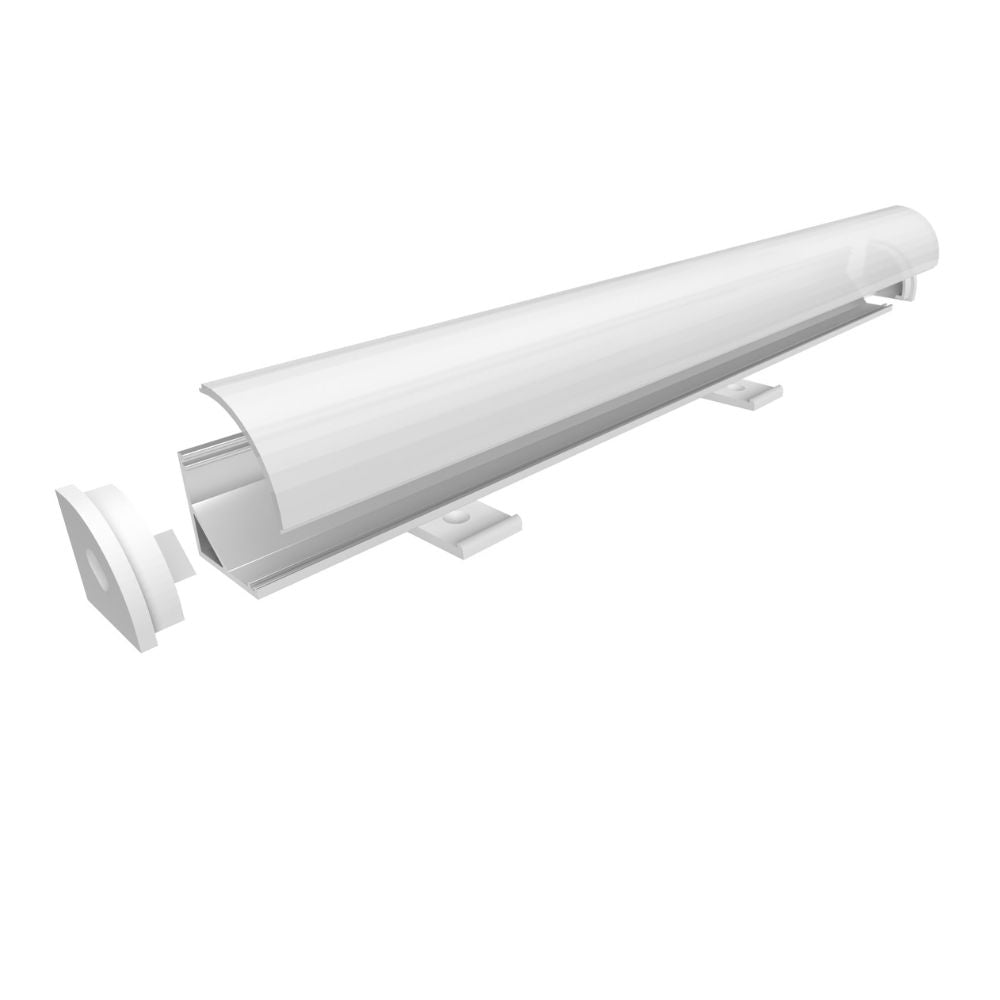 Profilo LED P53 bianco