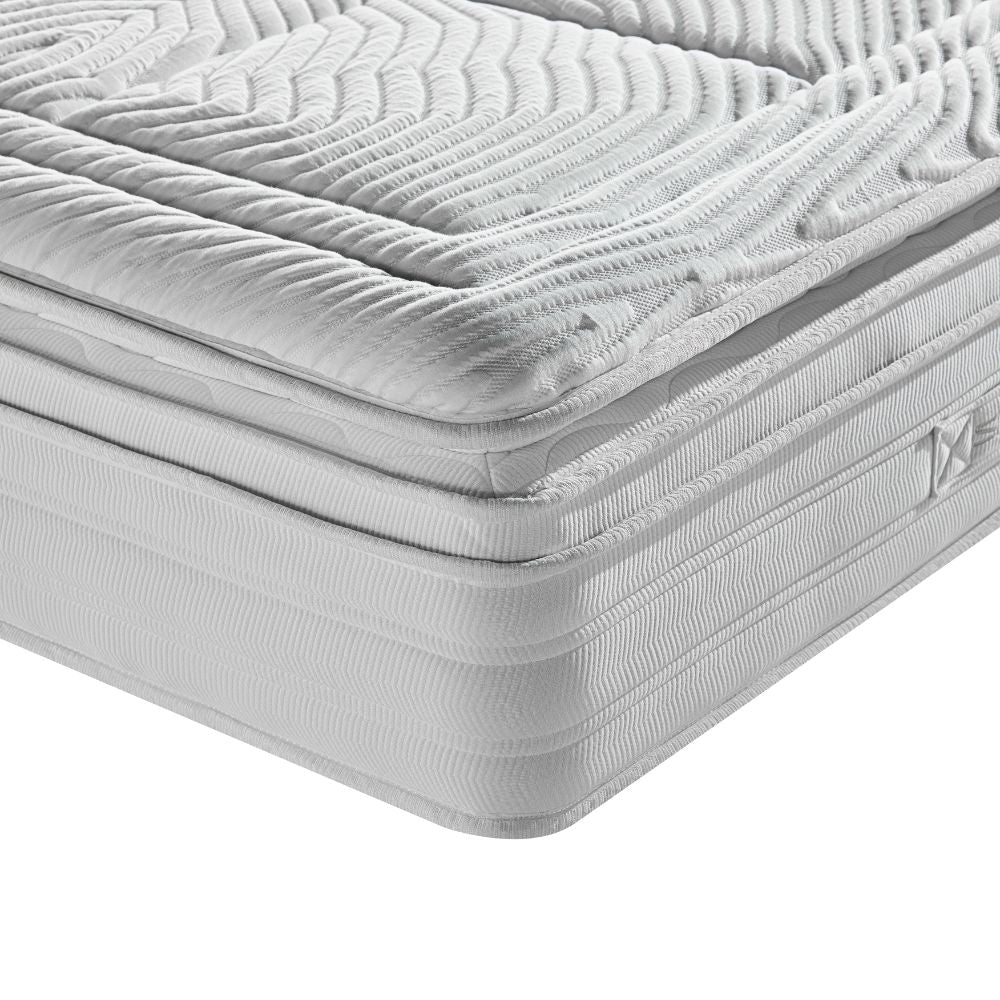 Materasso matrimoniale memory foam doppio strato molle insacchettate 160x190x30H cm - Delia