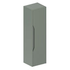 Colonna bagno sospesa colore verde opaco con effetto cannettato 35x27x120H - Gaper