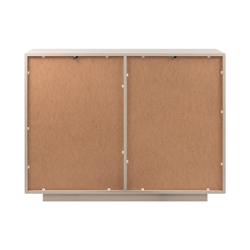 Madia 2 ante e 1 cassetto colore cashmere 120 cm Sivas01A