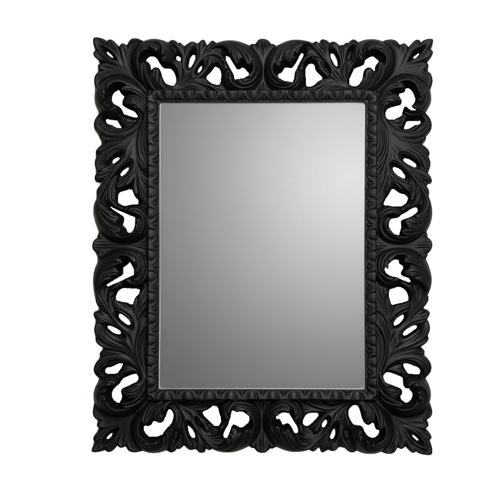Specchiera 101x82h colore nero lucido Madrid