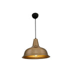 Suspension 90h avec diffuseur couleur bronze