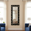 Specchiera 76x180 cm. colore nero lucido Anna