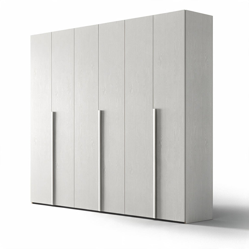 Kleiderschrank 6 Drehtüren Ulme Oxid 276x250H cm - Coco