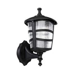 Dreieckige schwarze ABS-Wandleuchte MDL3114