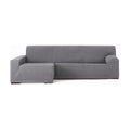 Copridivano elastico 250/310 cm penisola sinistra grigio bracciolo lungo