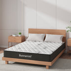 Materasso una piazza e mezza con molle insacchettate e strato in Memory Foam 120x190x22,3 cm Tarico