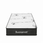 Materasso singolo con molle insacchettate e strato in Memory Foam 80x190x22,3 cm Tarico