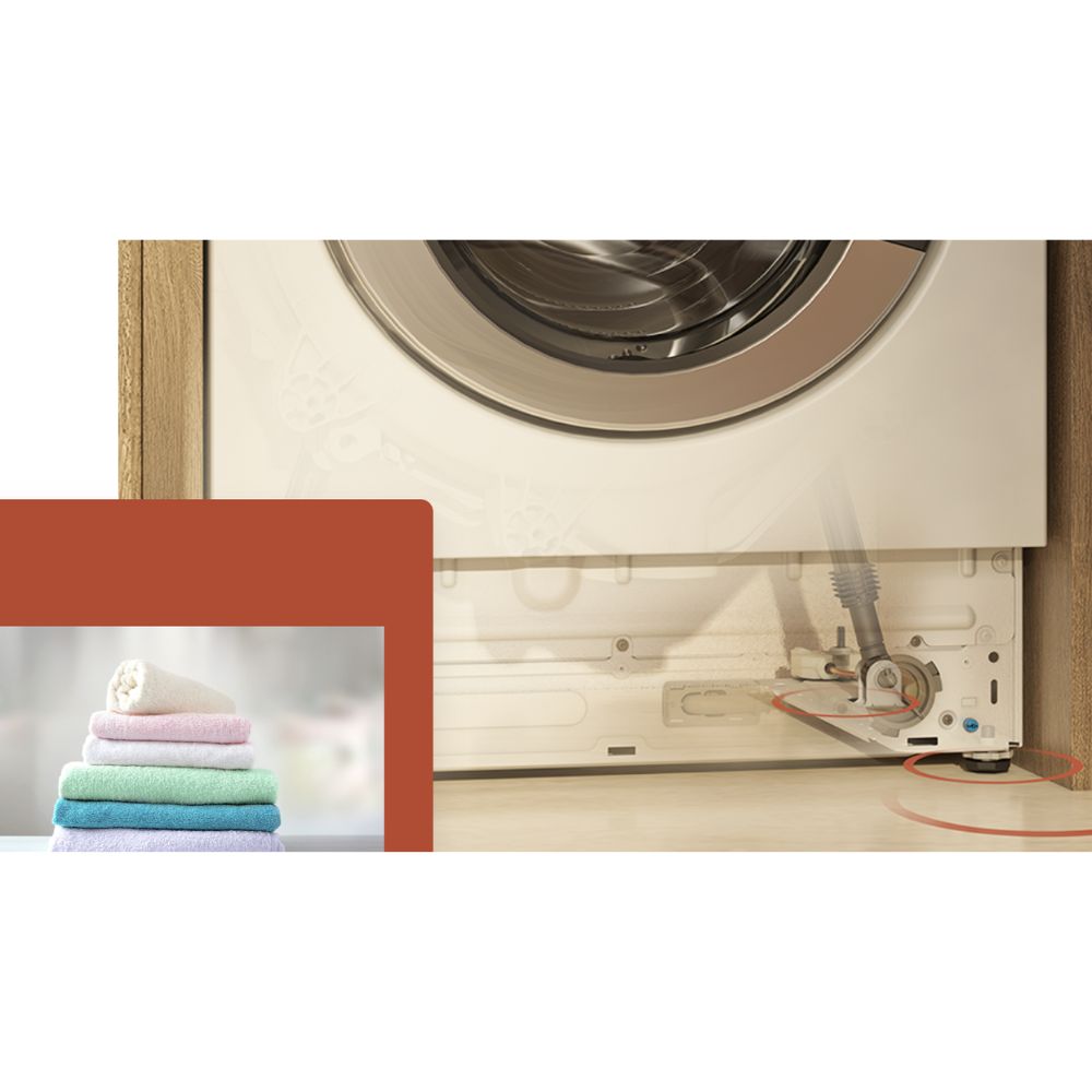 Einbau-Waschtrockner 8+5 kg Grundig GWDIS854 Klasse B