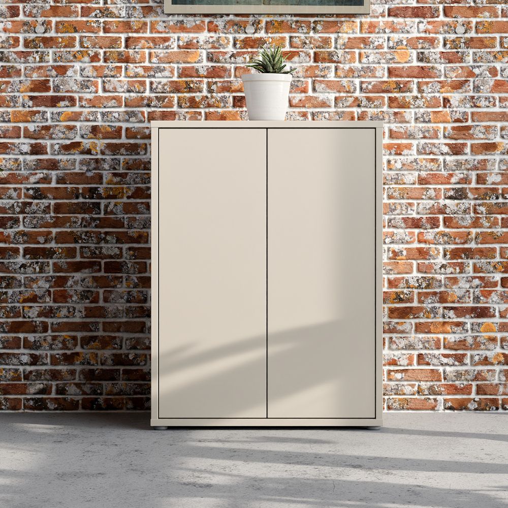 Mobile multiuso 2 ante colore cashemere 74.5x35x99 Medea