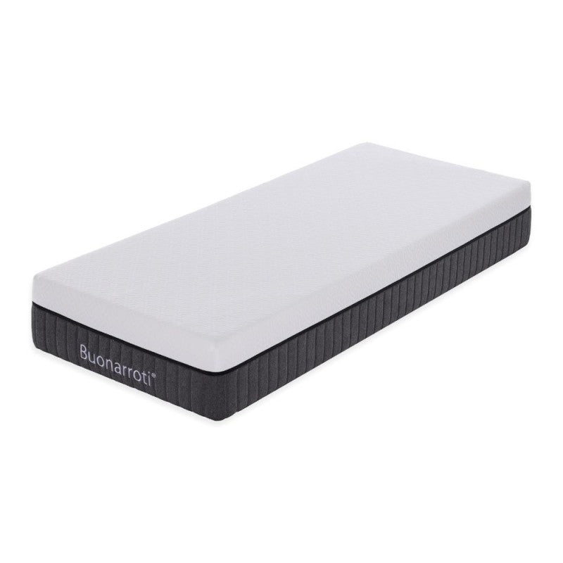 Matelas simple 80x190x25H cm en mousse à mémoire de forme - Fenice