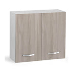 Abtropfschrank mit 2 Türen, Farbe Ulme, 80x72H cm