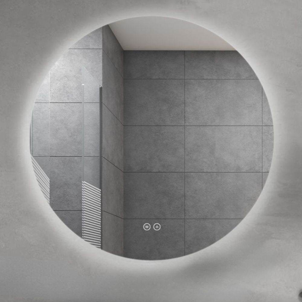 Specchio smart rotondo anti-appannamento YJ-120A diametro 120x120