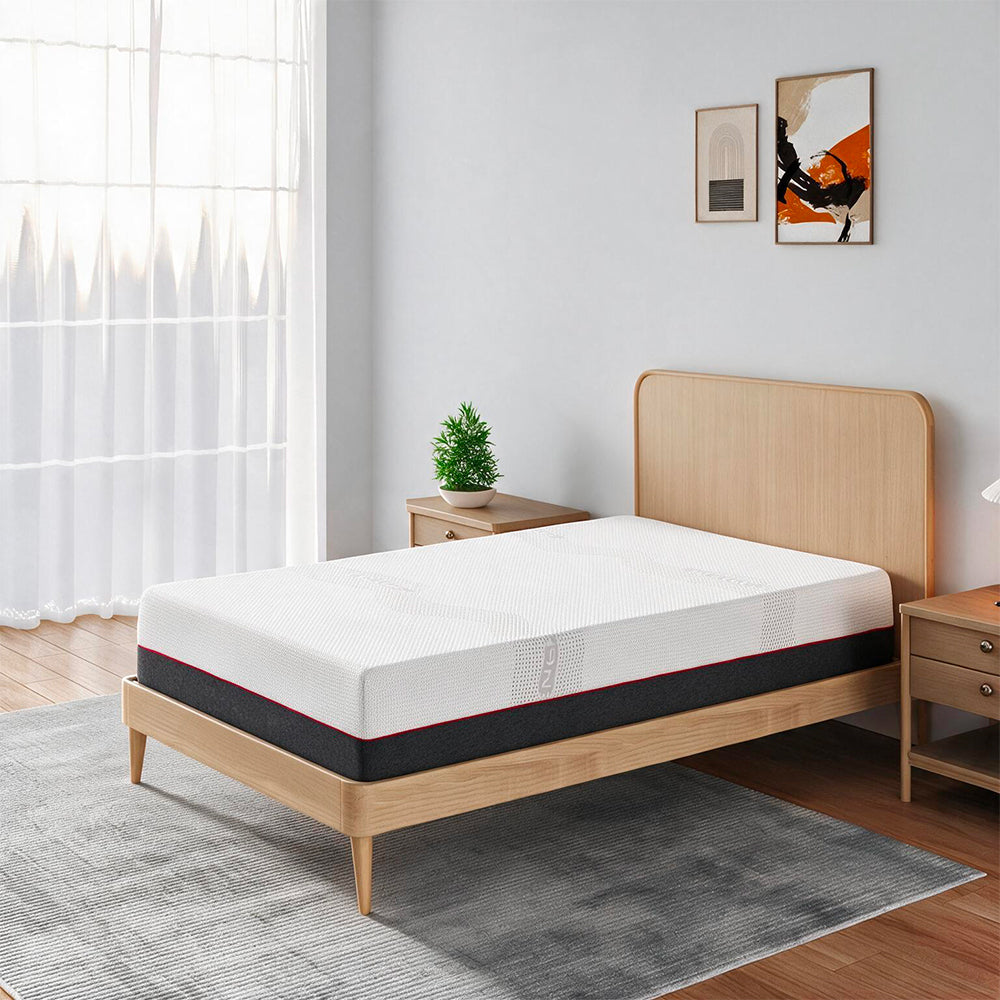 Einzelmatratze 80x190 H25 cm aus Memoryschaum – Olmio