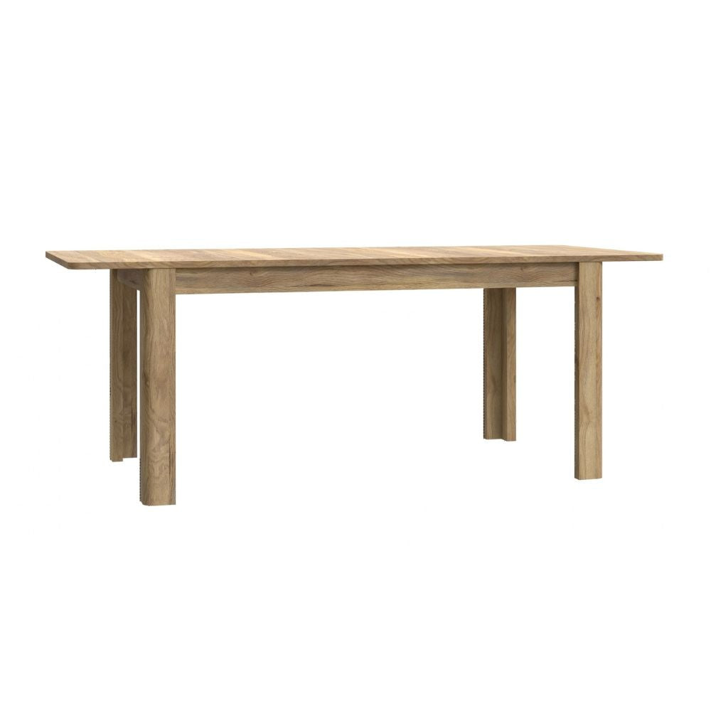 Tavolo rettangolare allungabile 160/206 cm con allunga centrale colore rovere Mono