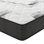 Materasso una piazza e mezza con molle insacchettate e strato in Memory Foam 120x190x22,3 cm Tarico