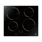 Table de cuisson à induction 4 zones coloris noir - Master Kitchen MKHI604BK