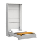 Letto singolo a scomparsa colore bianco 104x221H cm - Happy