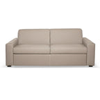 Divano letto 3 posti tessuto Queens colore beige 200x98x86h Flash