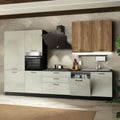 Cuisine complète avec électroménager inclus version gauche 345 cm - Micol