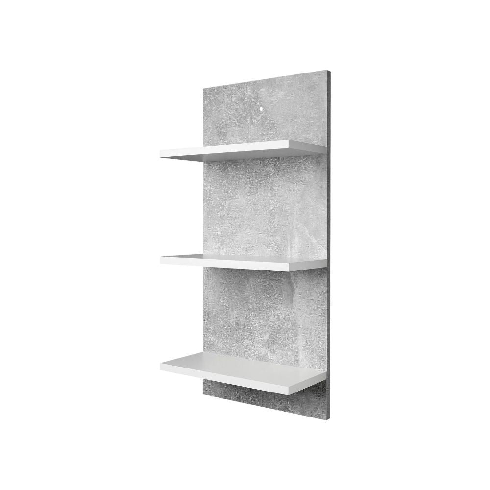 Set bagno completo colore beton e bianco - Madeira