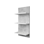 Set bagno completo colore beton e bianco - Madeira