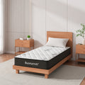 Materasso singolo con molle insacchettate e strato in Memory Foam 80x190x22,3 cm Tarico