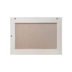 Specchiera rettangolare con cornice larice beige 102x65 cm. Loto