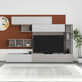 Parete attrezzata Tronador 260 cm. light mocha e ancient white MTV234464