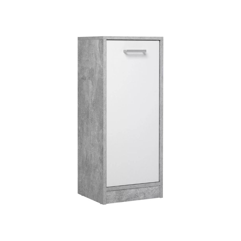 Set bagno completo colore beton e bianco - Madeira